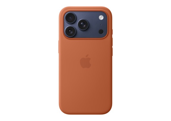 Чехол для iPhone 17 Pro Silicone MagSafe терракотовый