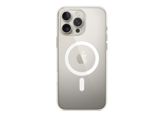 Чехол для iPhone 16 Pro Max with MagSafe прозрачный