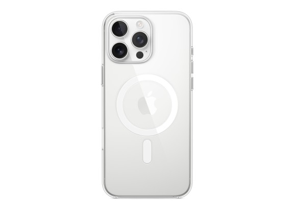 Чехол для iPhone 16 Pro Max with MagSafe прозрачный