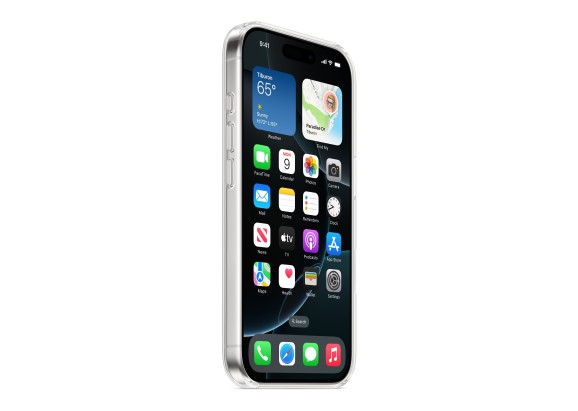 Чехол для iPhone 16 Pro with MagSafe прозрачный