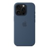 Чехол для iPhone 16 Pro Silicone with MagSafe синий деним