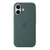 Чехол для iPhone 16 Silicone with MagSafe зеленый