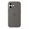 Чехол для iPhone 16 Silicone with MagSafe серый