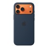 Чехол для iPhone 17 Pro Max Silicone MagSafe темно-синий
