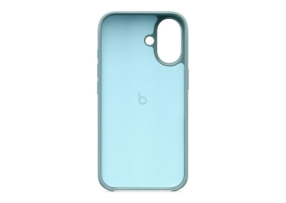 Чехол для iPhone 16 MagSafe Beats голубой