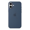 Чехол для iPhone 16 Plus Silicone MagSafe синий деним