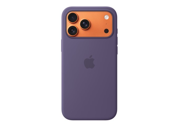 Чехол для iPhone 17 Pro Max Silicone MagSafe фиолетовый туман