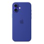 Чехол для iPhone 16 Plus Silicone MagSafe ультрамарин