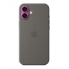Чехол для iPhone 16 Plus Silicone MagSafe серый