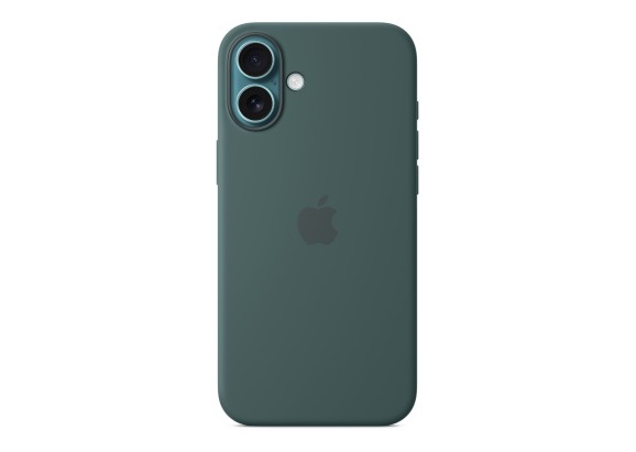 Чехол для iPhone 16 Plus Silicone MagSafe зеленый