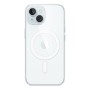 Чехол для iPhone 15 MagSafe поликарбонат прозрачный