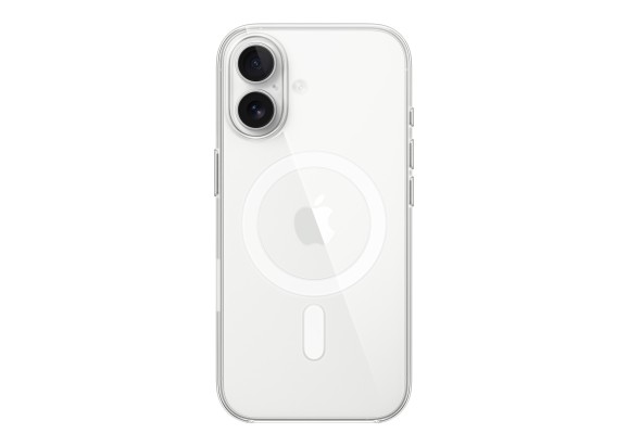 Чехол для iPhone 17 Clear MagSafe прозрачный
