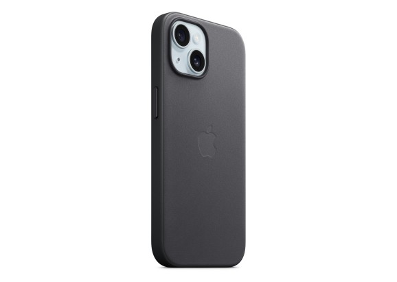 Чехол для iPhone 15 FineWoven MagSafe Black