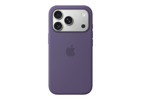 Чехол для iPhone 17 Pro Silicone MagSafe фиолетовый туман