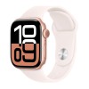 Apple Watch Series 10 46mm Rose Gold Aluminium Case, Sport Band Rose M/L