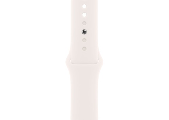 Apple Watch Series 11 46mm Rose Gold Aluminium Light Blush Sport Band M/L