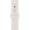 Apple Watch SE 2024 40mm Starlight Aluminium Case, Sport Band (Starlight) S/M