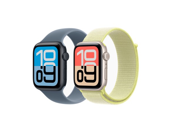 Apple Watch SE 3 40mm Starlight Aluminum Starlight Sport Band S/M