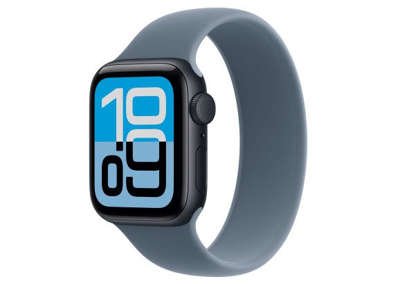 Apple Watch SE 3 44mm Midnight Aluminum Midnight Sport Band M/L