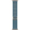 Apple Watch Ultra 3 49mm Natural Titanium Light Blue Alpine Loop M